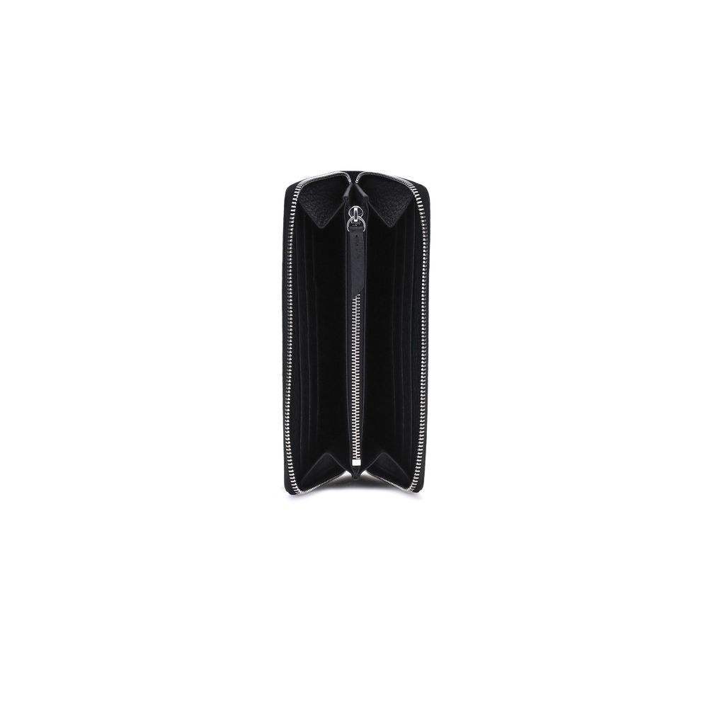 Maison Margiela Black Calf Leather Bos Taurus Wallet | Regal Royce