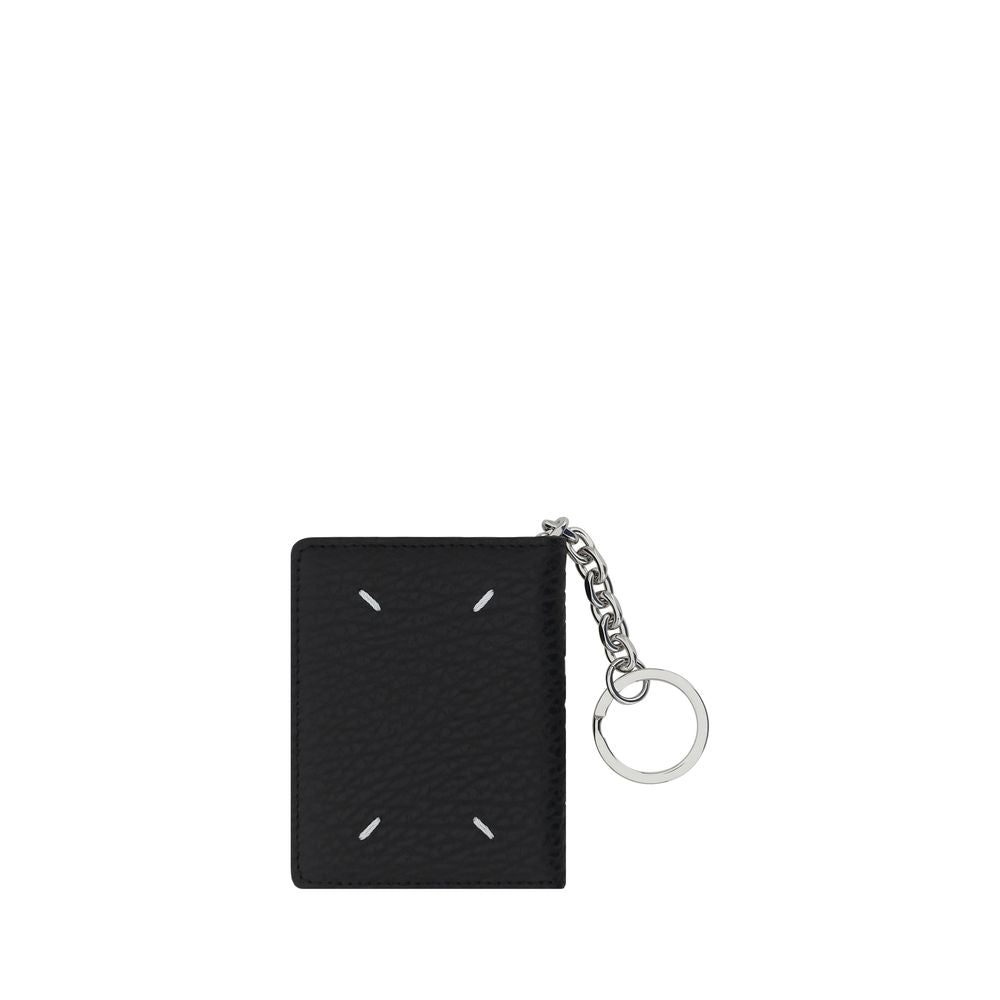 Maison Margiela Black Calf Leather Bos Taurus Keychain | Regal Royce