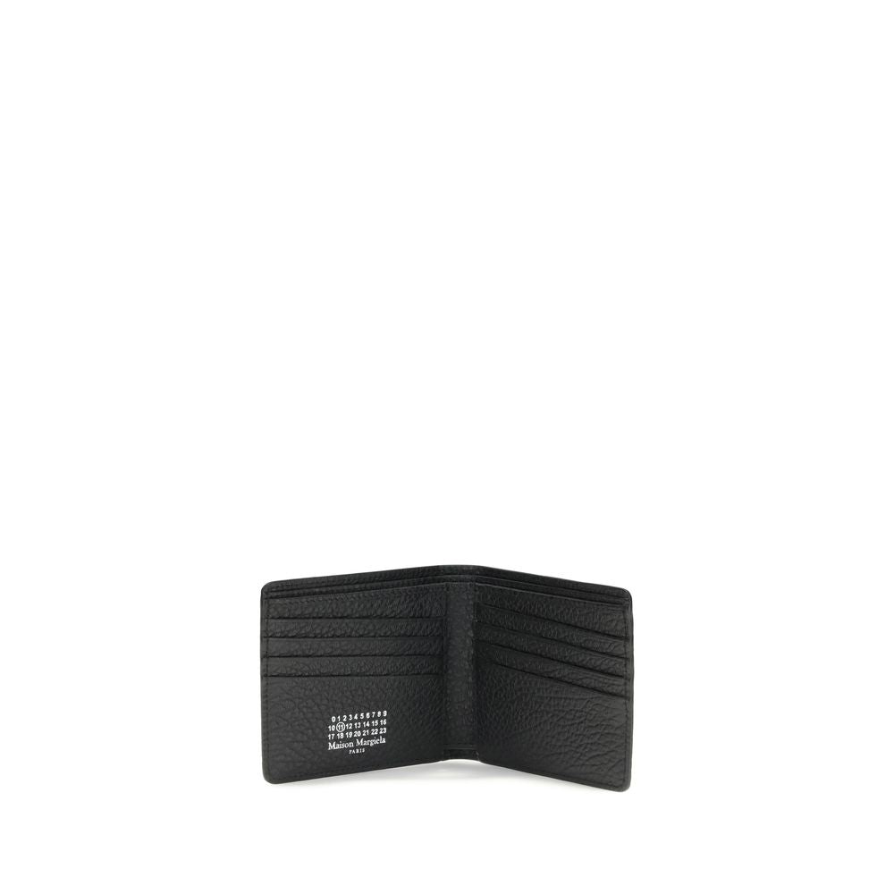 Maison Margiela Black Calf Leather Bos Taurus Wallet | Regal Royce