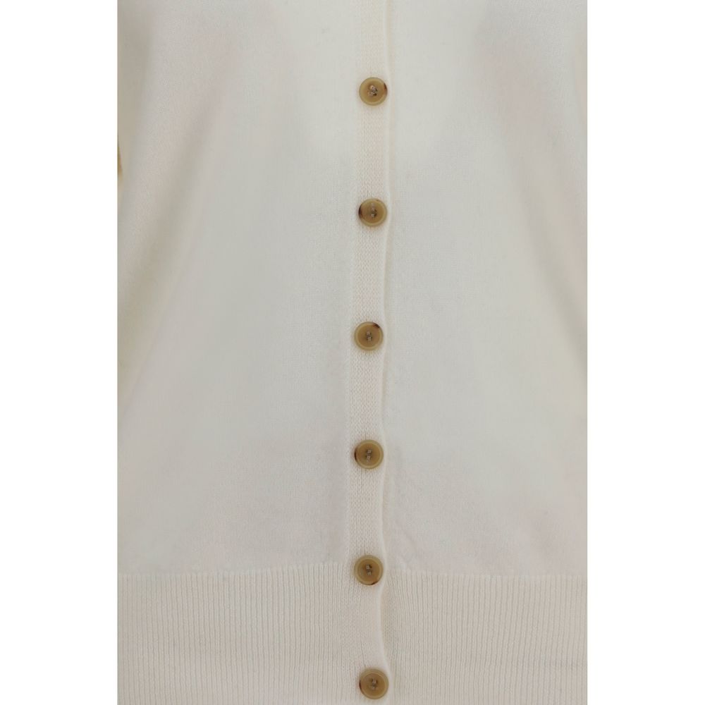 Lisa Yang Beige Cashmere Cardigan | Regal Royce
