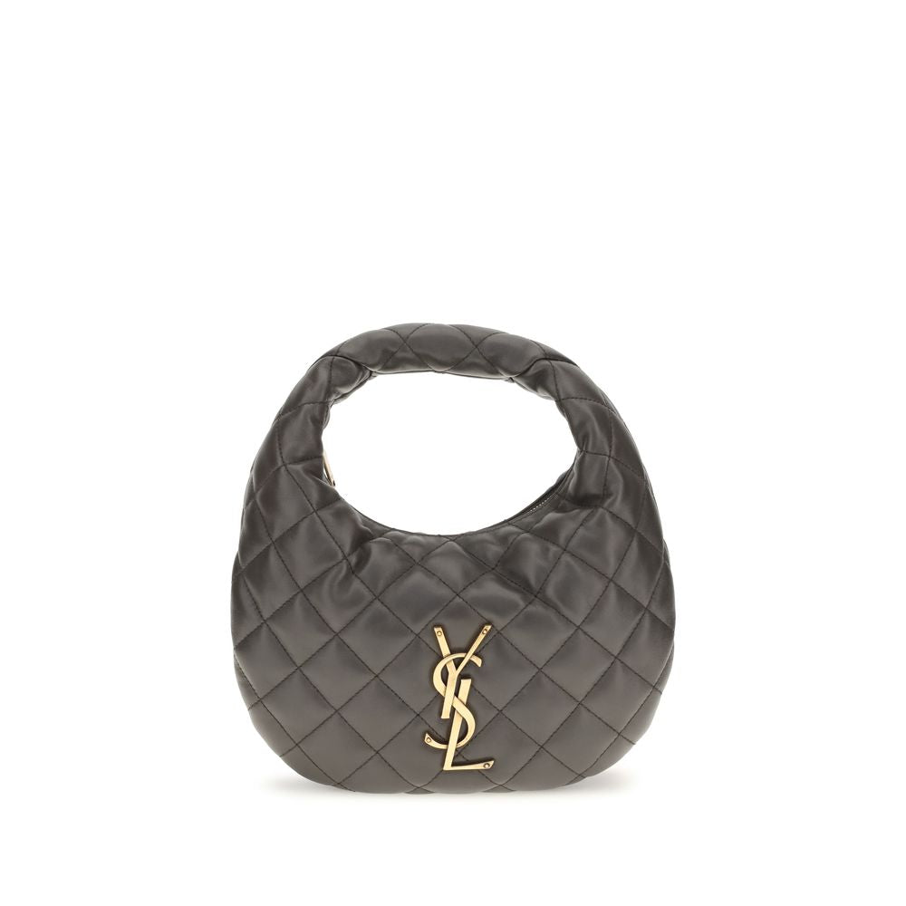 Saint Laurent Gray Lamb Ovis Aries Aries Handbag | Regal Royce
