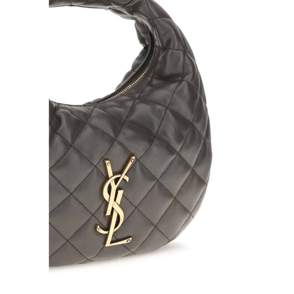 Saint Laurent Gray Lamb Ovis Aries Aries Handbag | Regal Royce