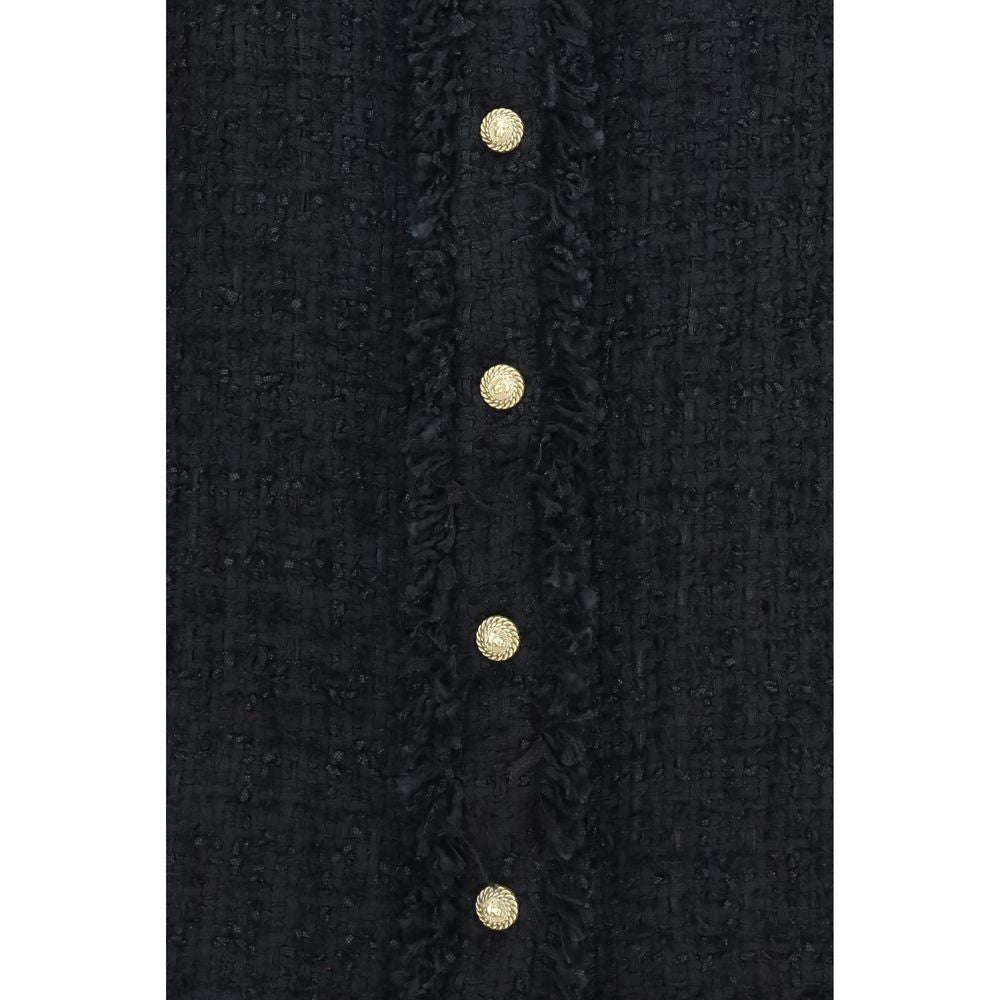 Balmain Black Polyamide Shirt | Regal Royce