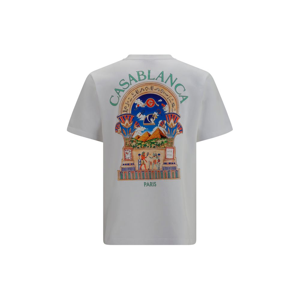 Casablanca White Cotton T-Shirt | Regal Royce