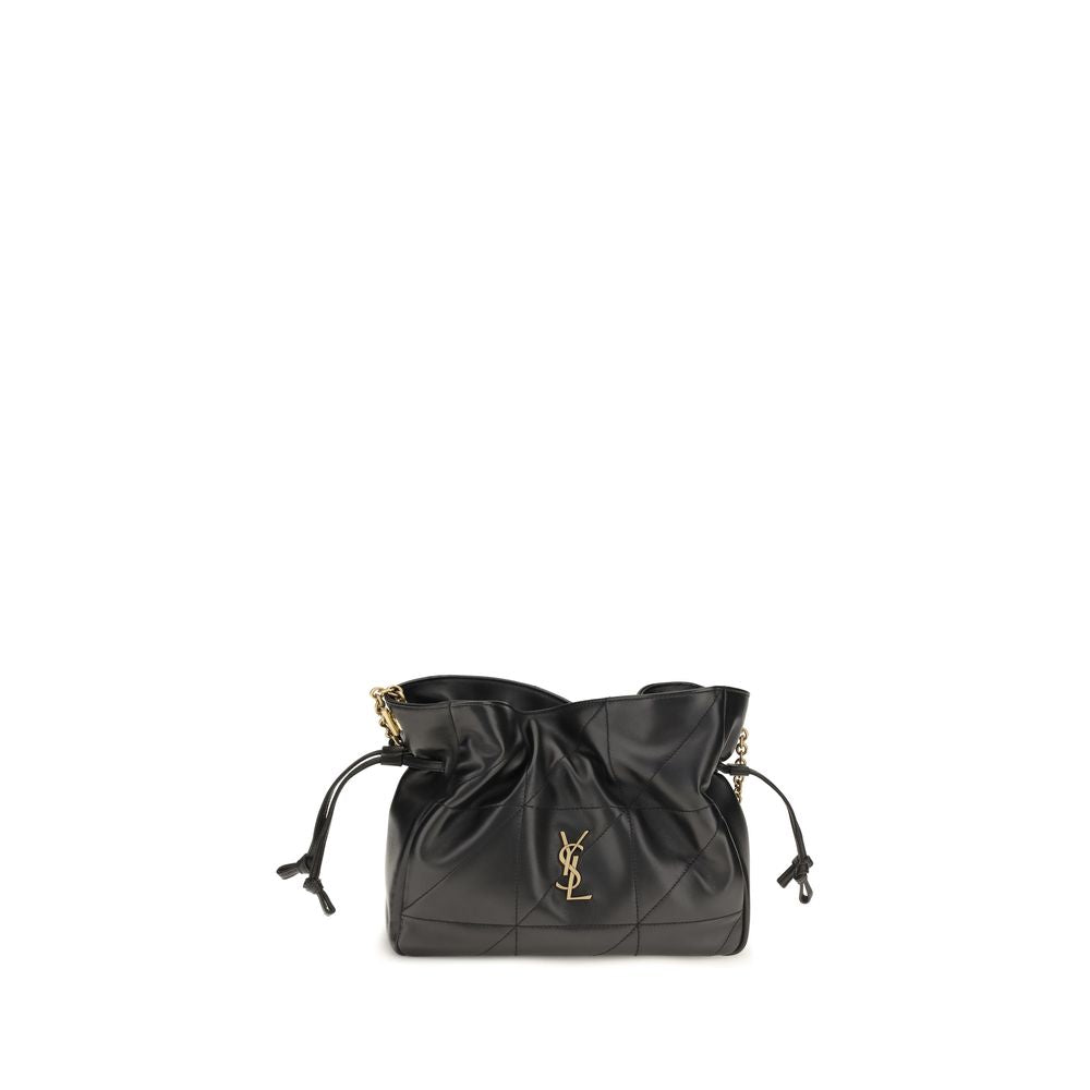 Saint Laurent Black Lamb Ovis Aries Aries Clutch Bag | Regal Royce