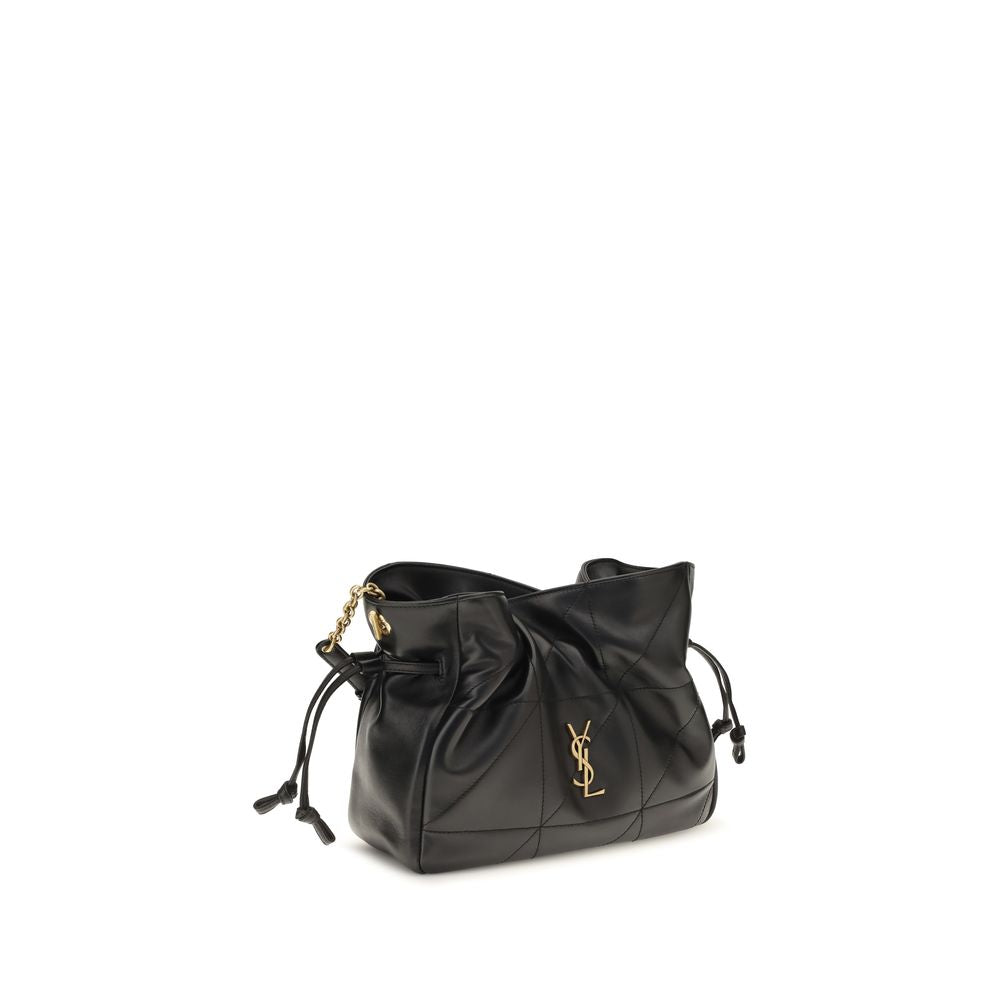 Saint Laurent Black Lamb Ovis Aries Aries Clutch Bag | Regal Royce