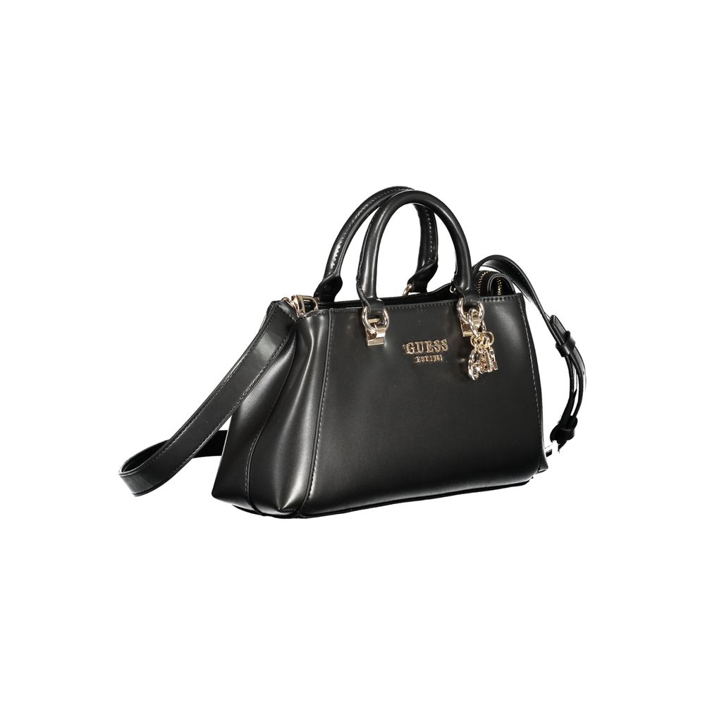 Guess Jeans Nero Poliuretano Women Handbag | Regal Royce