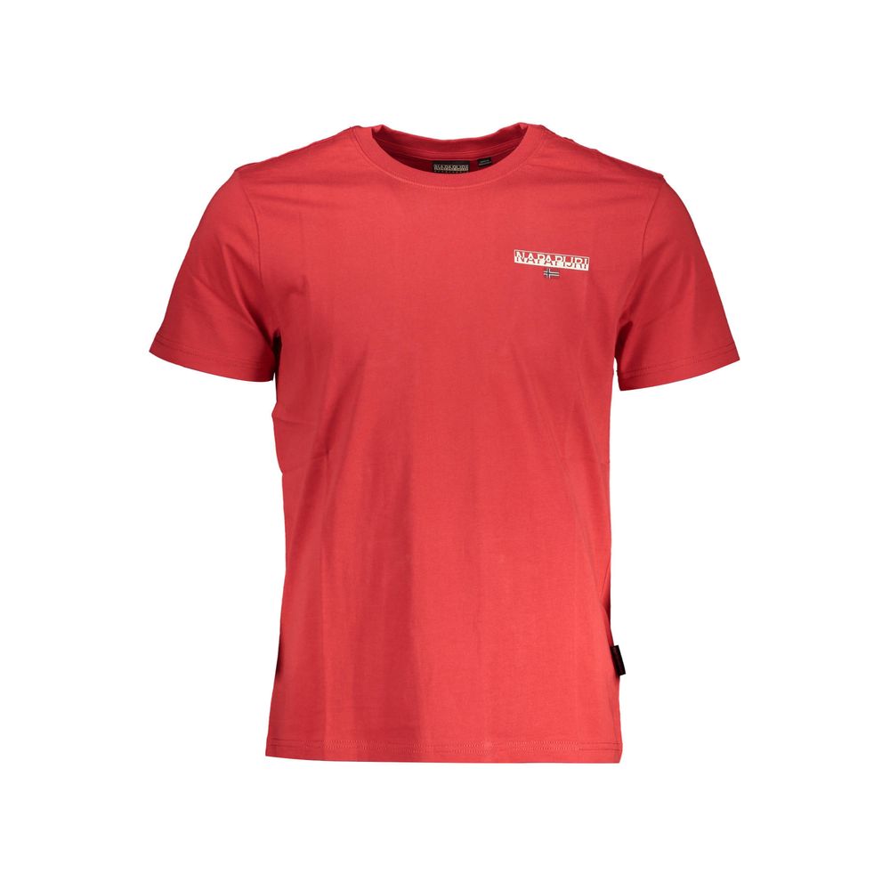 Napapijri Red Cotton Men's Shirt | Regal Royce