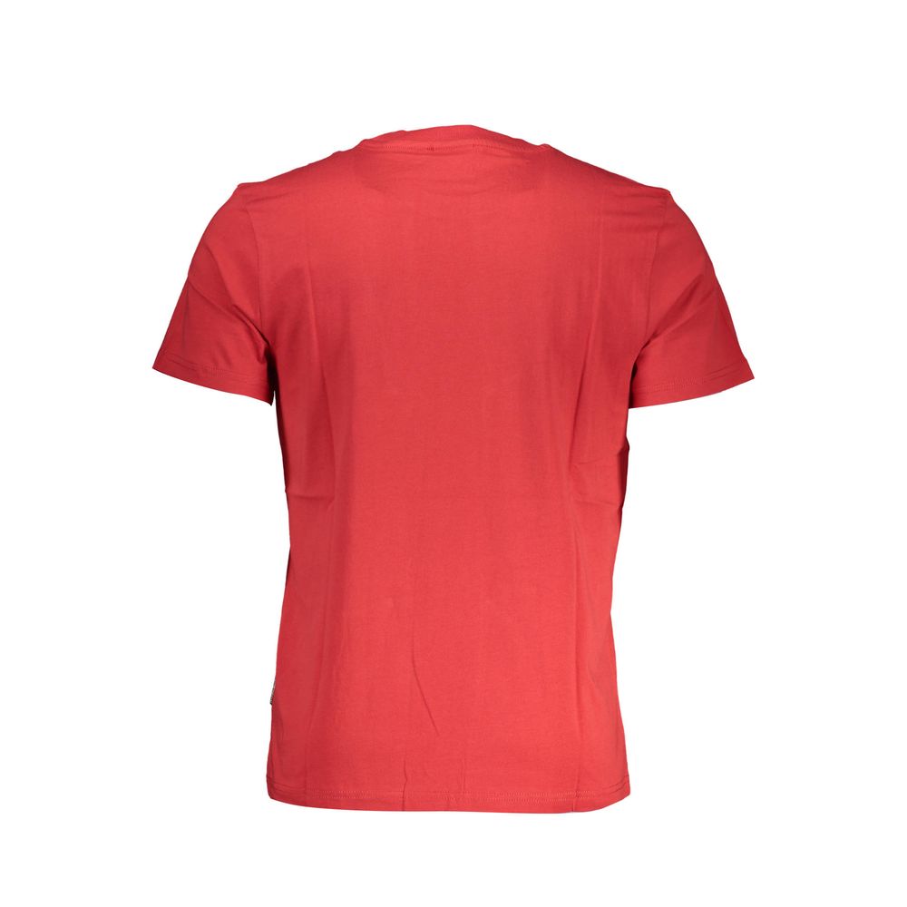 Napapijri Red Cotton Men's Shirt | Regal Royce