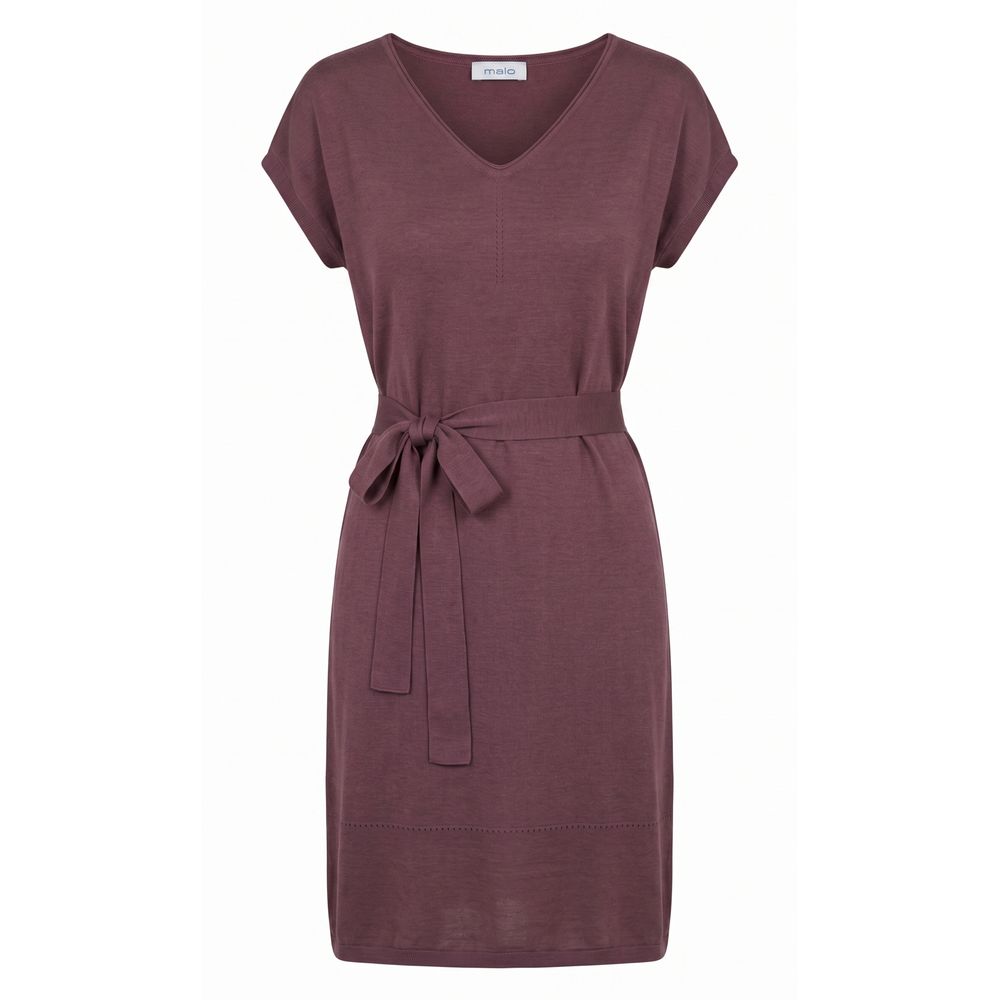 Malo Purple Silk Women Dress | Regal Royce
