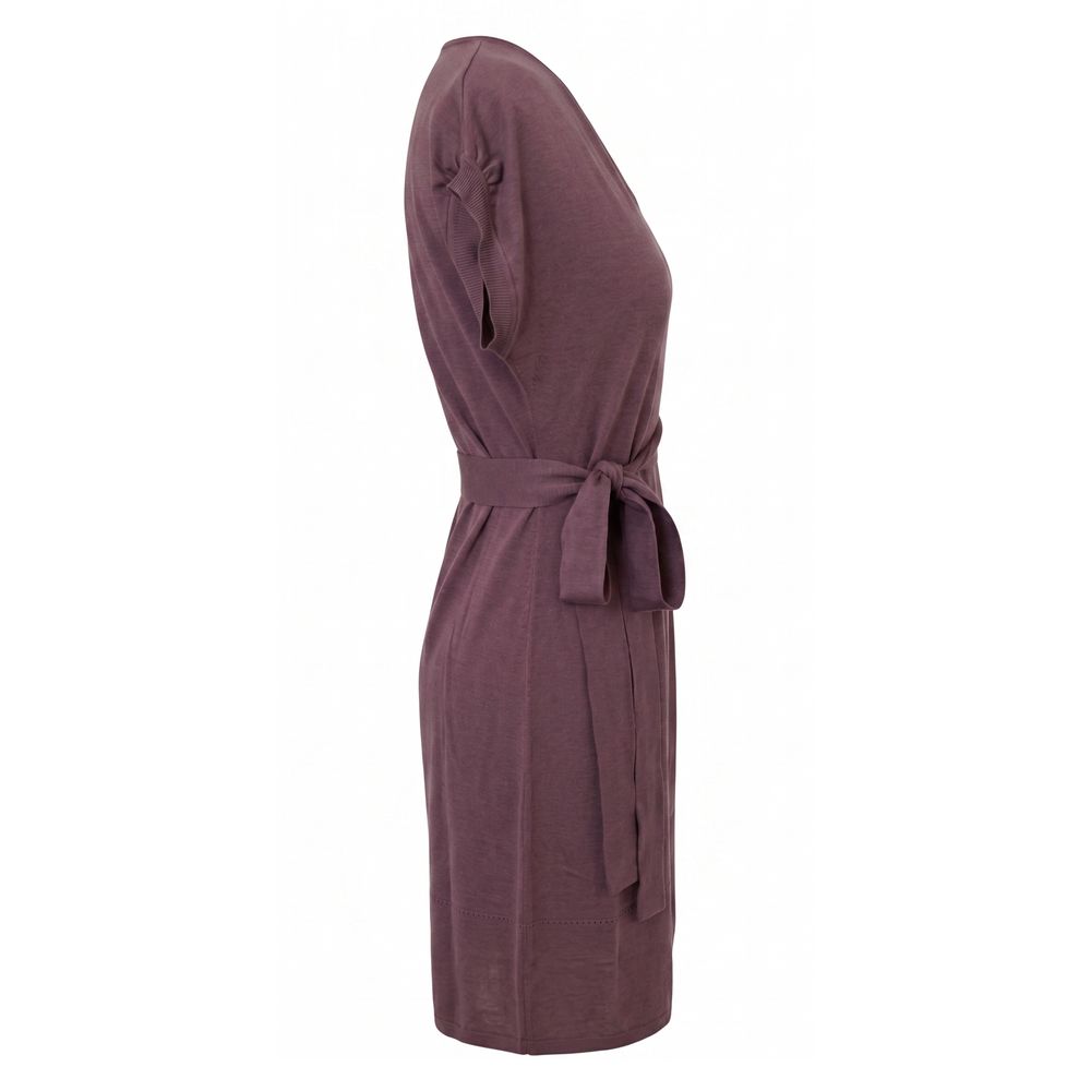 Malo Purple Silk Women Dress | Regal Royce