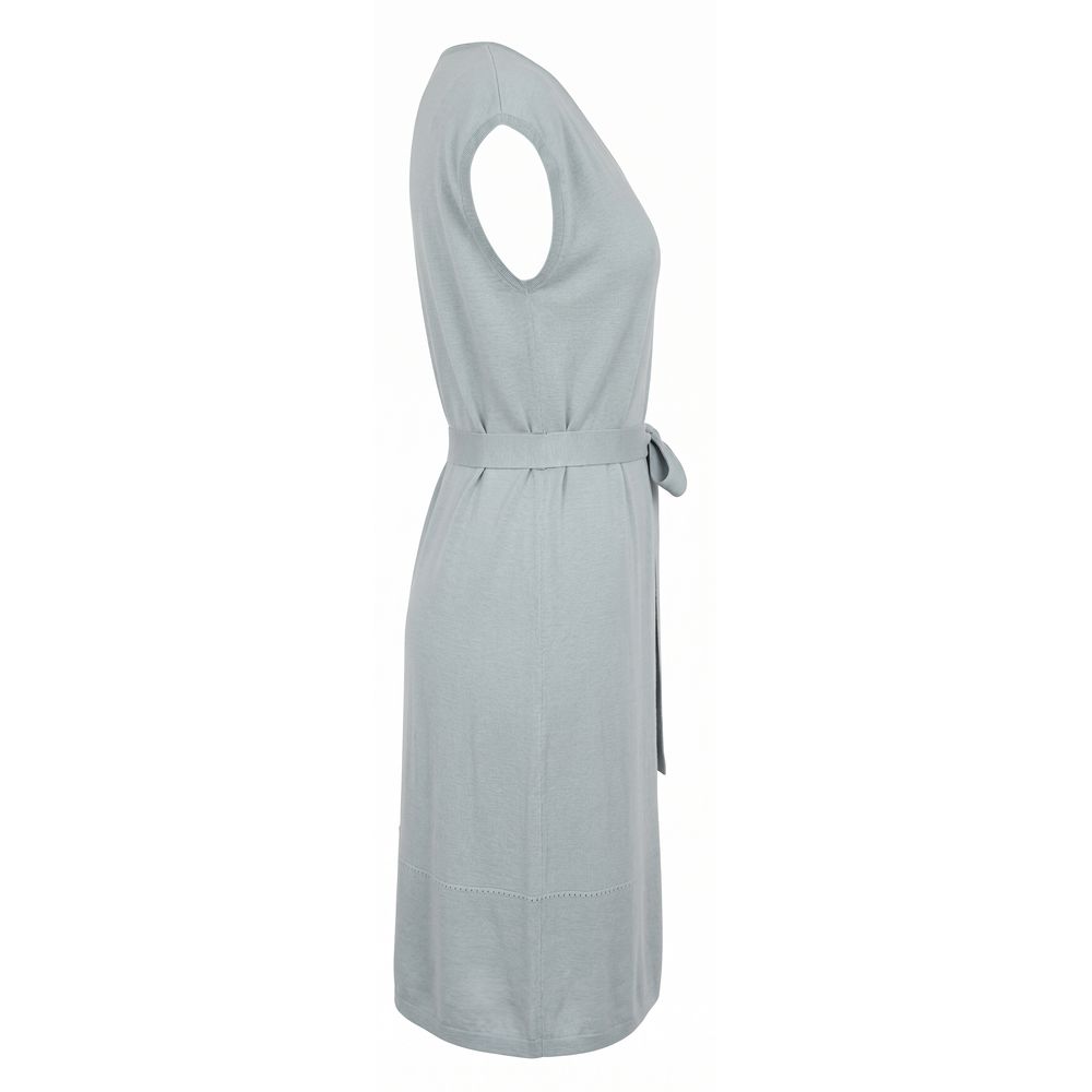 Malo Grey Silk Women Dress | Regal Royce