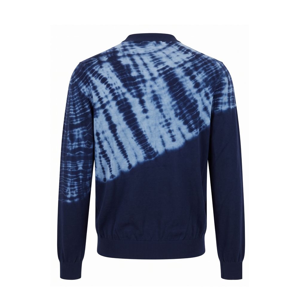 Malo Blue Cotton Men's Sweater | Regal Royce