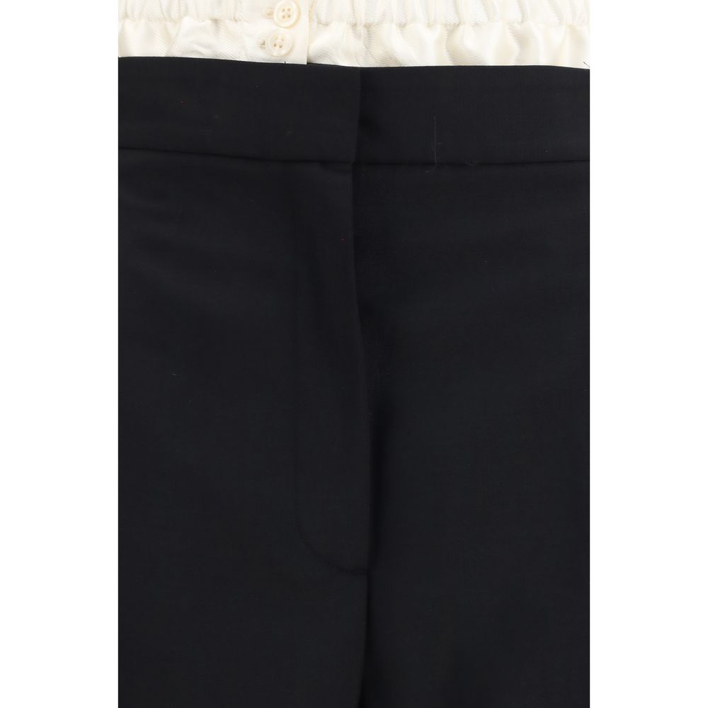 Rohe Black Wool Oves Aries Dress Pants | Regal Royce