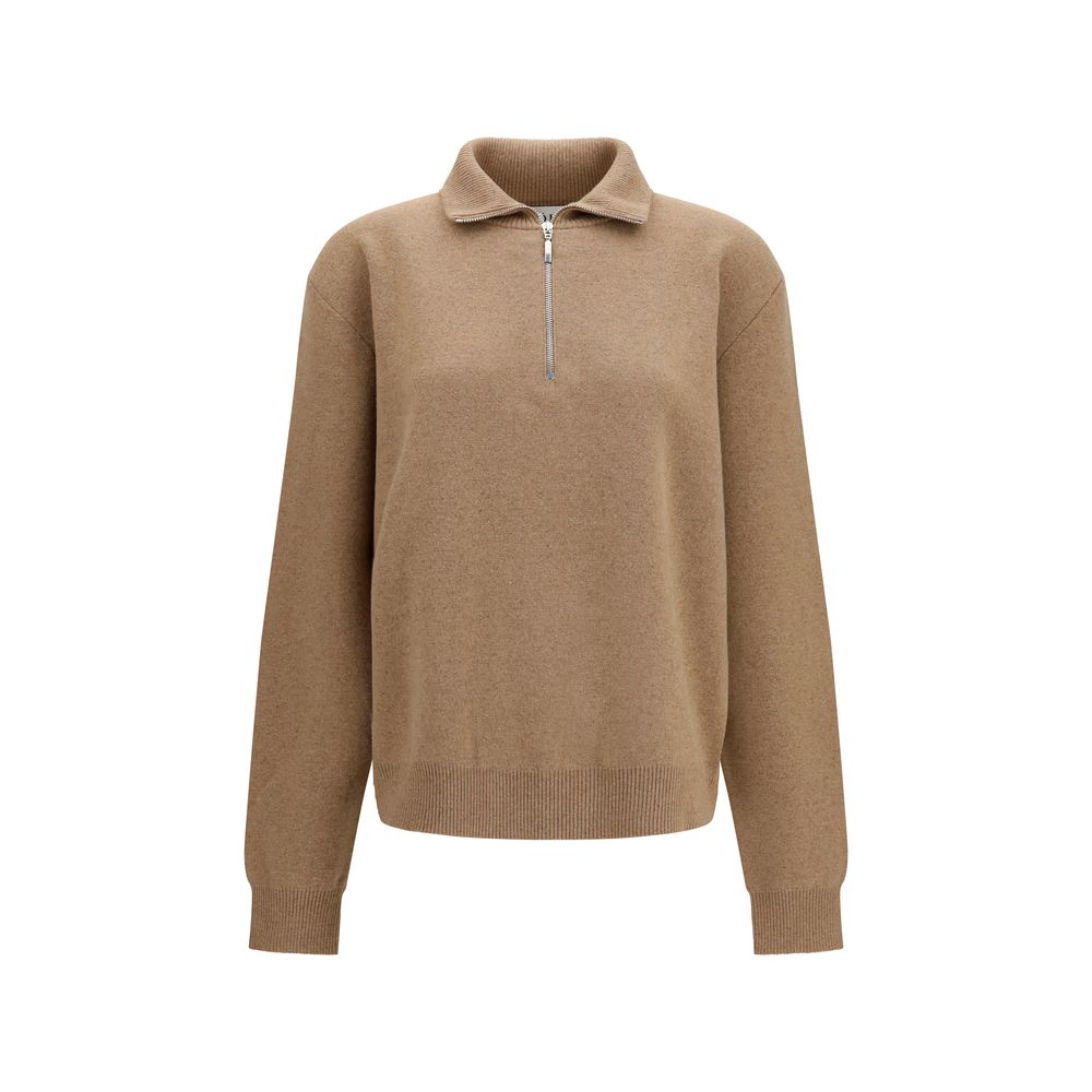 Rohe Beige Wool Oves Aries Polo Shirt | Regal Royce