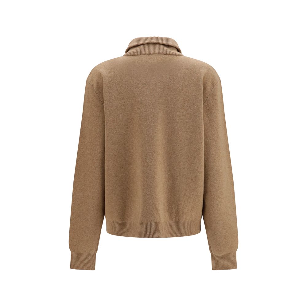 Rohe Beige Wool Oves Aries Polo Shirt | Regal Royce