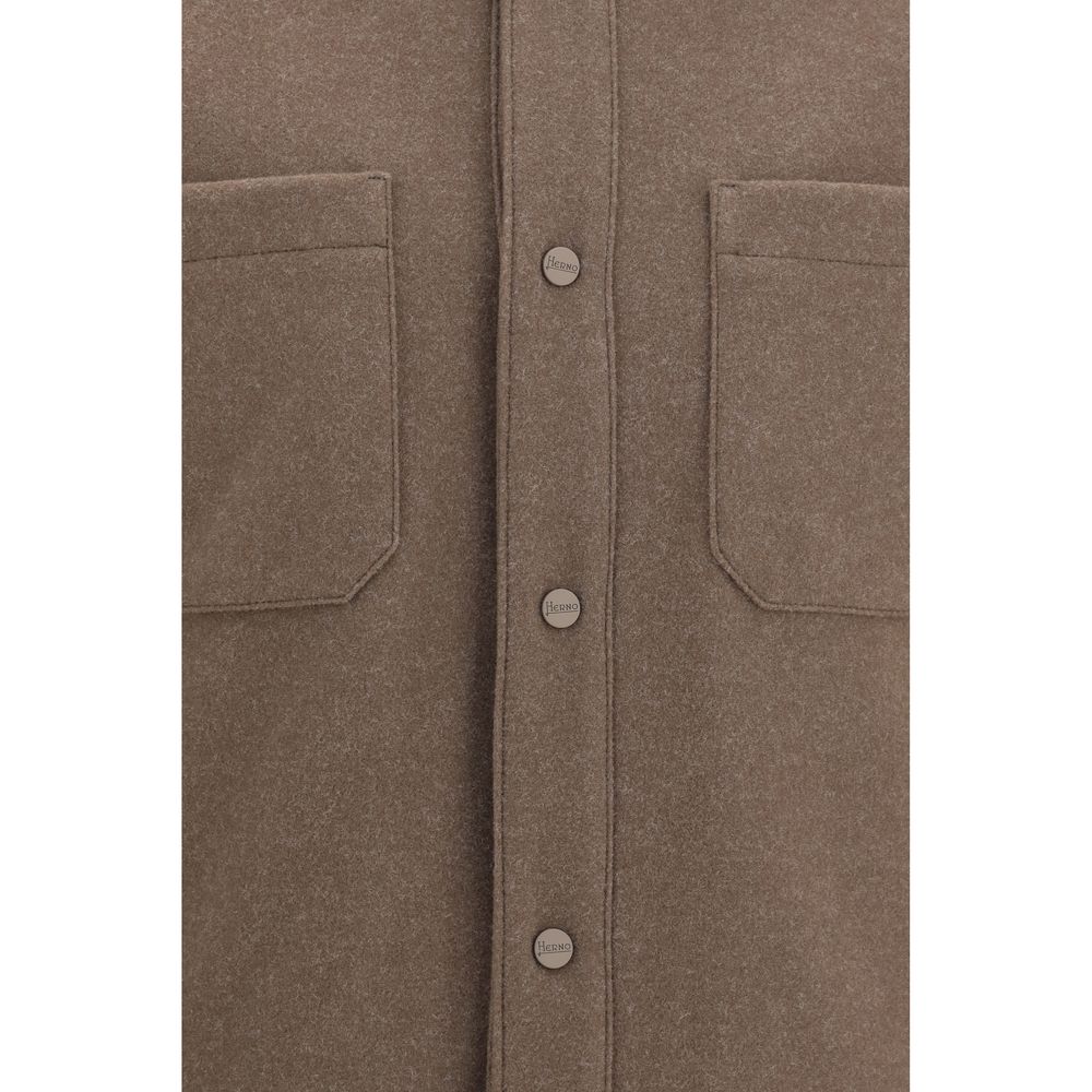 Herno Brown Polyester Jacket | Regal Royce