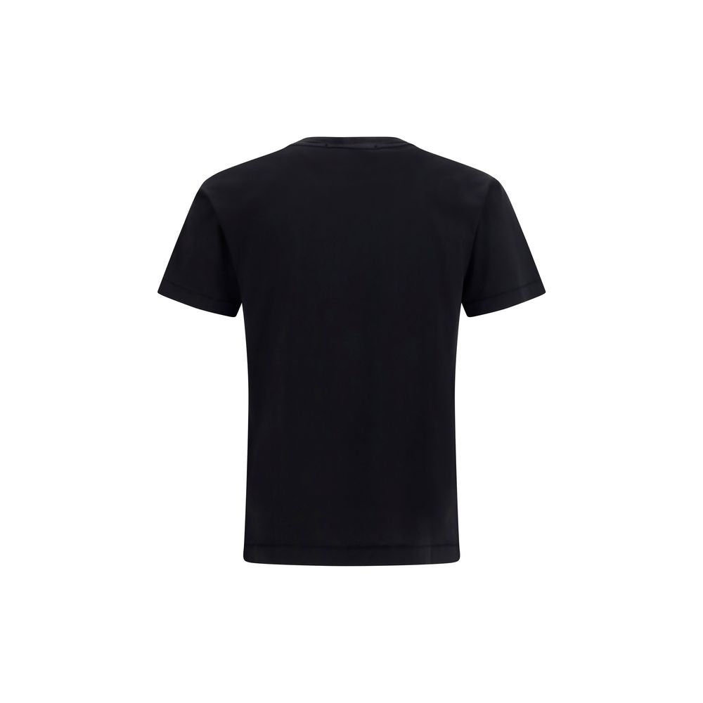 Stone Island Black Cotton T-Shirt | Regal Royce