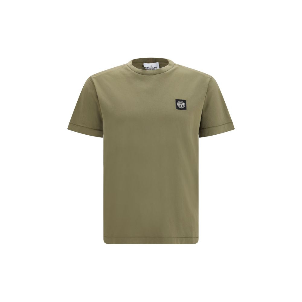Stone Island Bicolor Cotton T-Shirt | Regal Royce