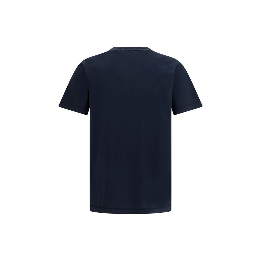 Stone Island Blue Cotton T-Shirt | Regal Royce