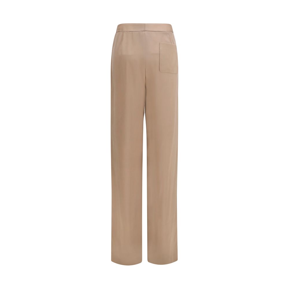 Tom Ford Beige Silk Casual Pants | Regal Royce