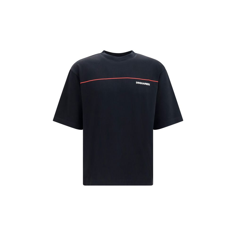 Dsquared² Black Cotton T-Shirt | Regal Royce