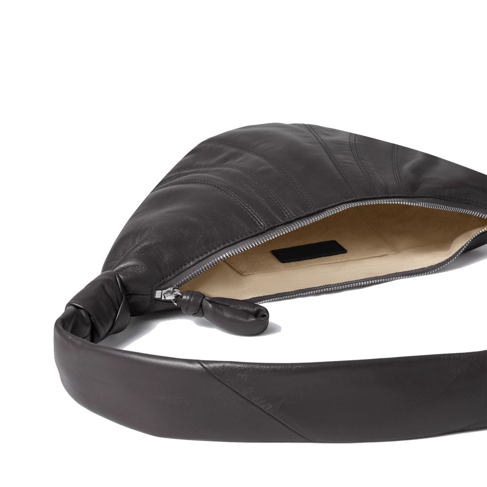 Lemaire Brown Lamb Leather Shoulder Bag | Regal Royce