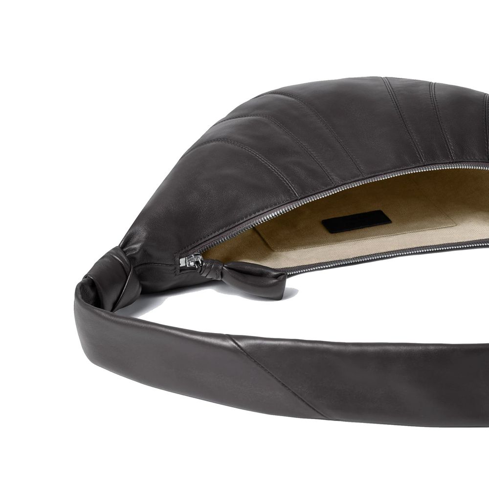 Lemaire Brown Lamb Leather Shoulder Bag | Regal Royce
