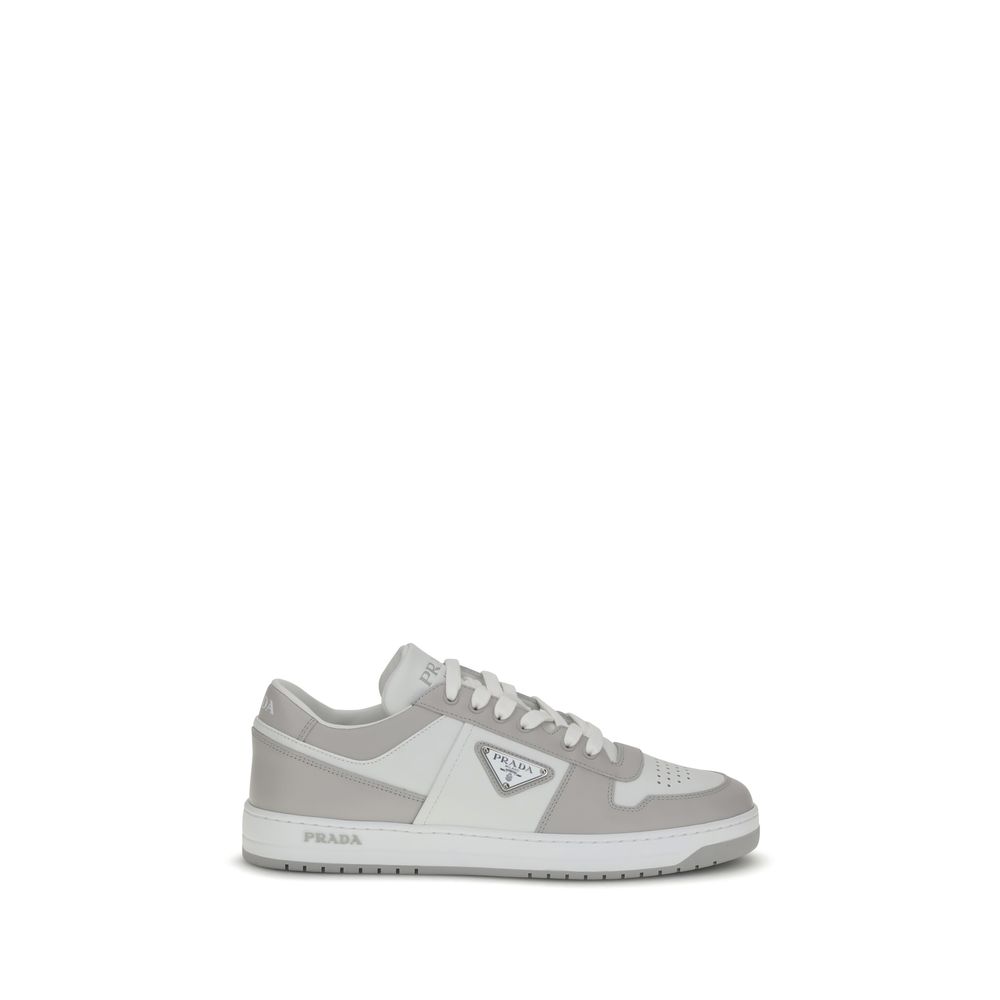 Prada Multicolor Calf Leather Bos Taurus Low Top Sneakers | Regal Royce