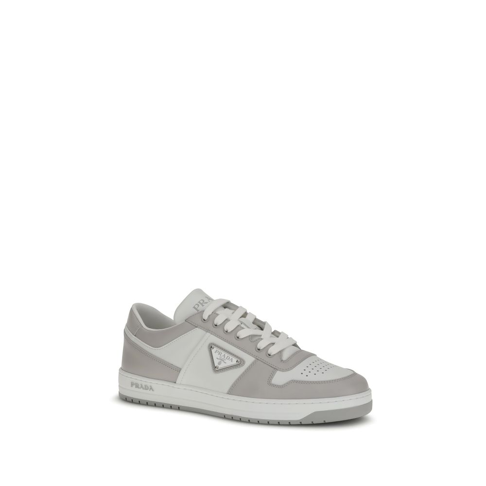 Prada Multicolor Calf Leather Bos Taurus Low Top Sneakers | Regal Royce