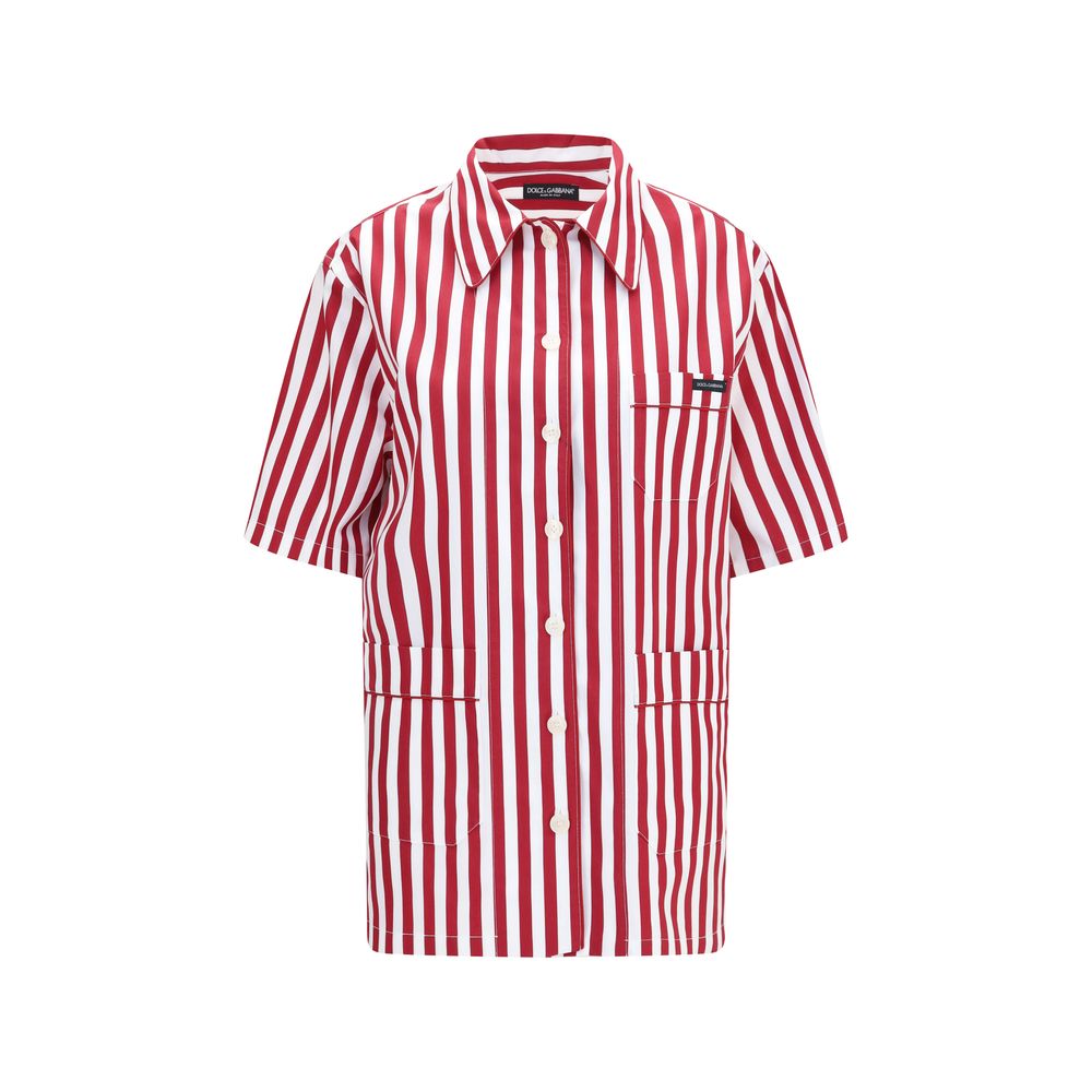 Dolce & Gabbana Multicolor Cotton Pattern Shirt | Regal Royce
