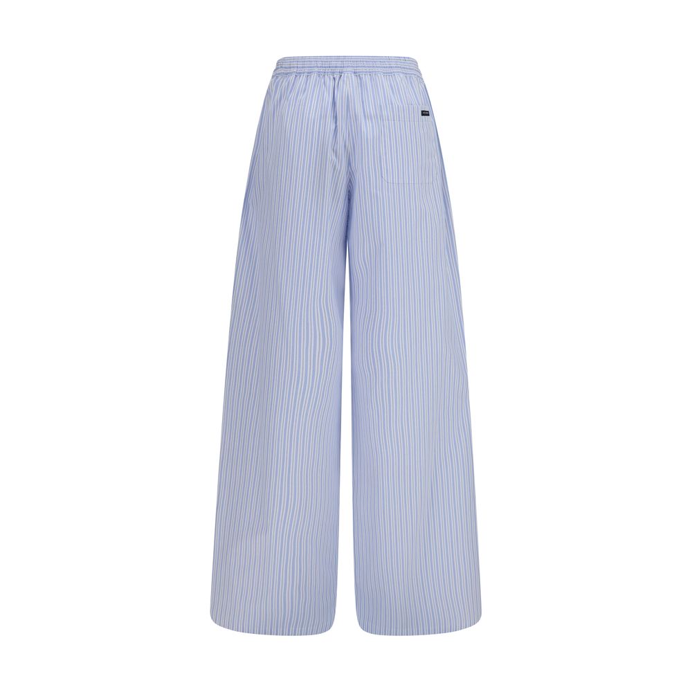 Dolce & Gabbana Blue Cotton Casual Pants | Regal Royce
