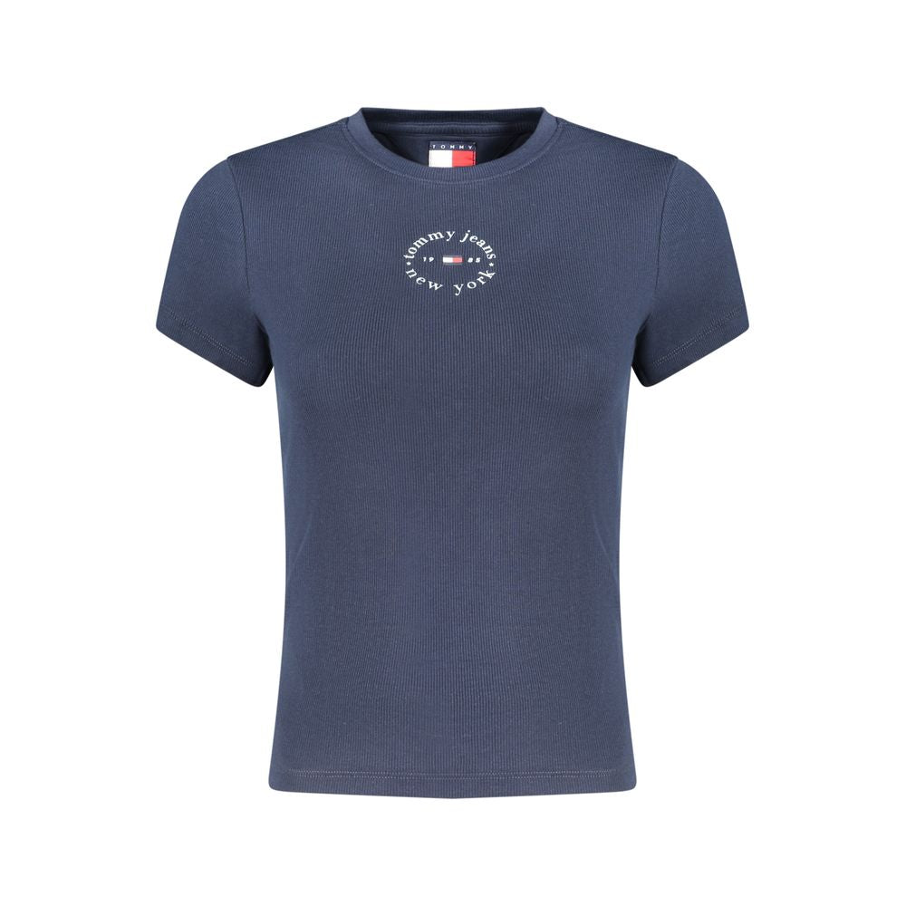 Tommy Hilfiger Blue Cotton Women's T-Shirt | Regal Royce