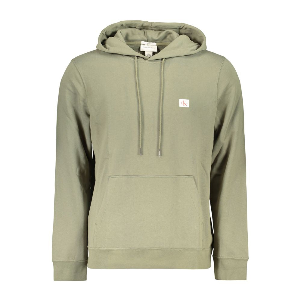Calvin Klein Green Cotton Men's Hoodie | Regal Royce