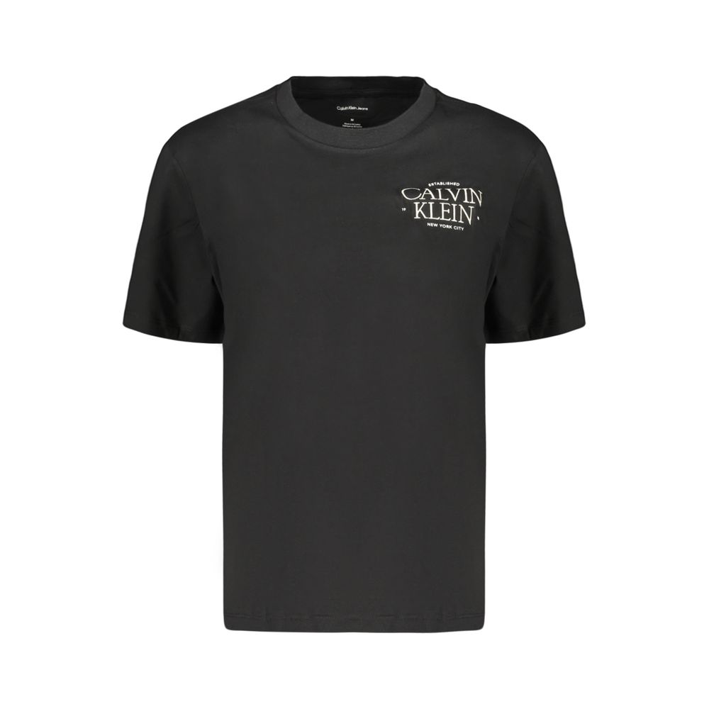 Calvin Klein Black Cotton Women's T-Shirt | Regal Royce