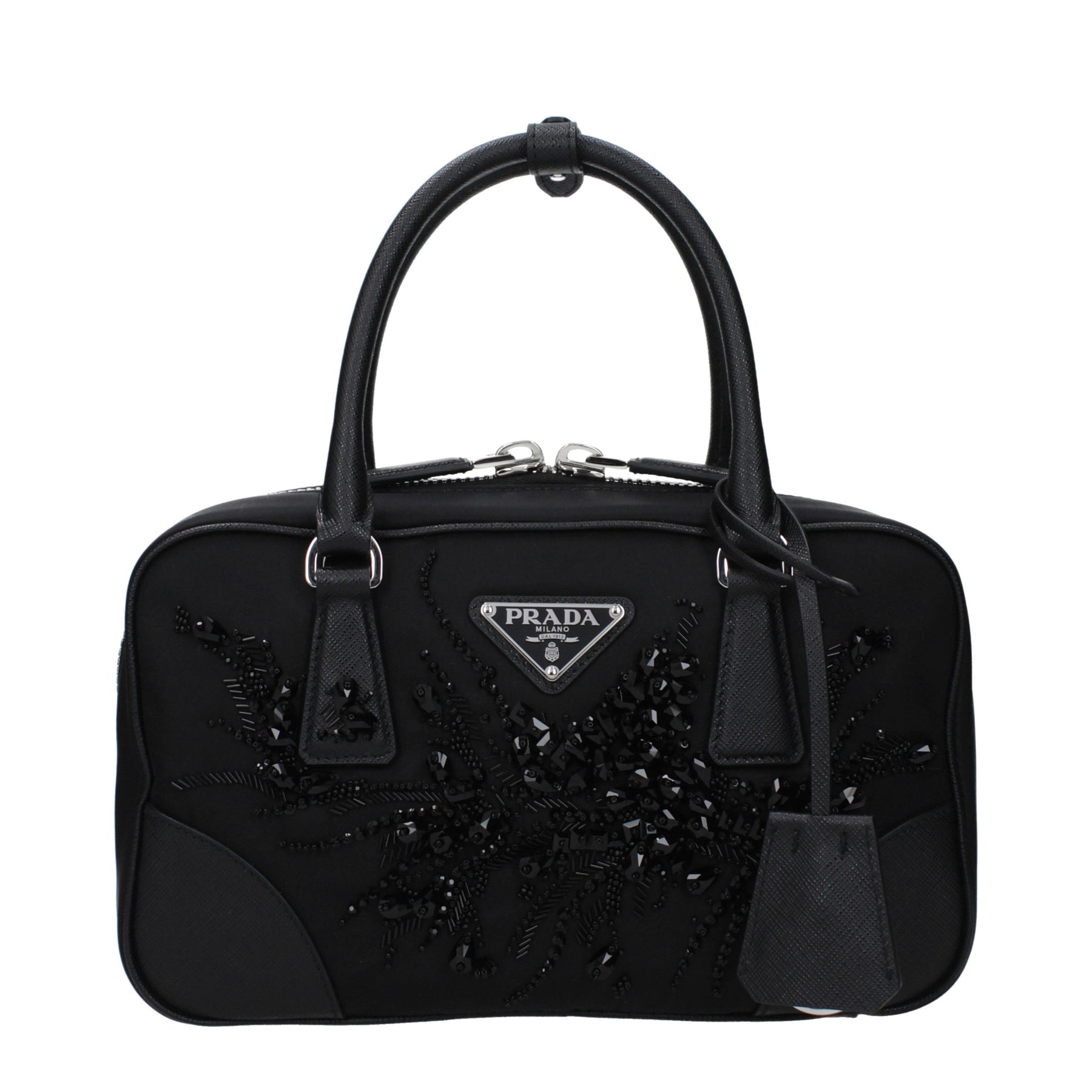Prada Black Fabric Handbag | Regal Royce
