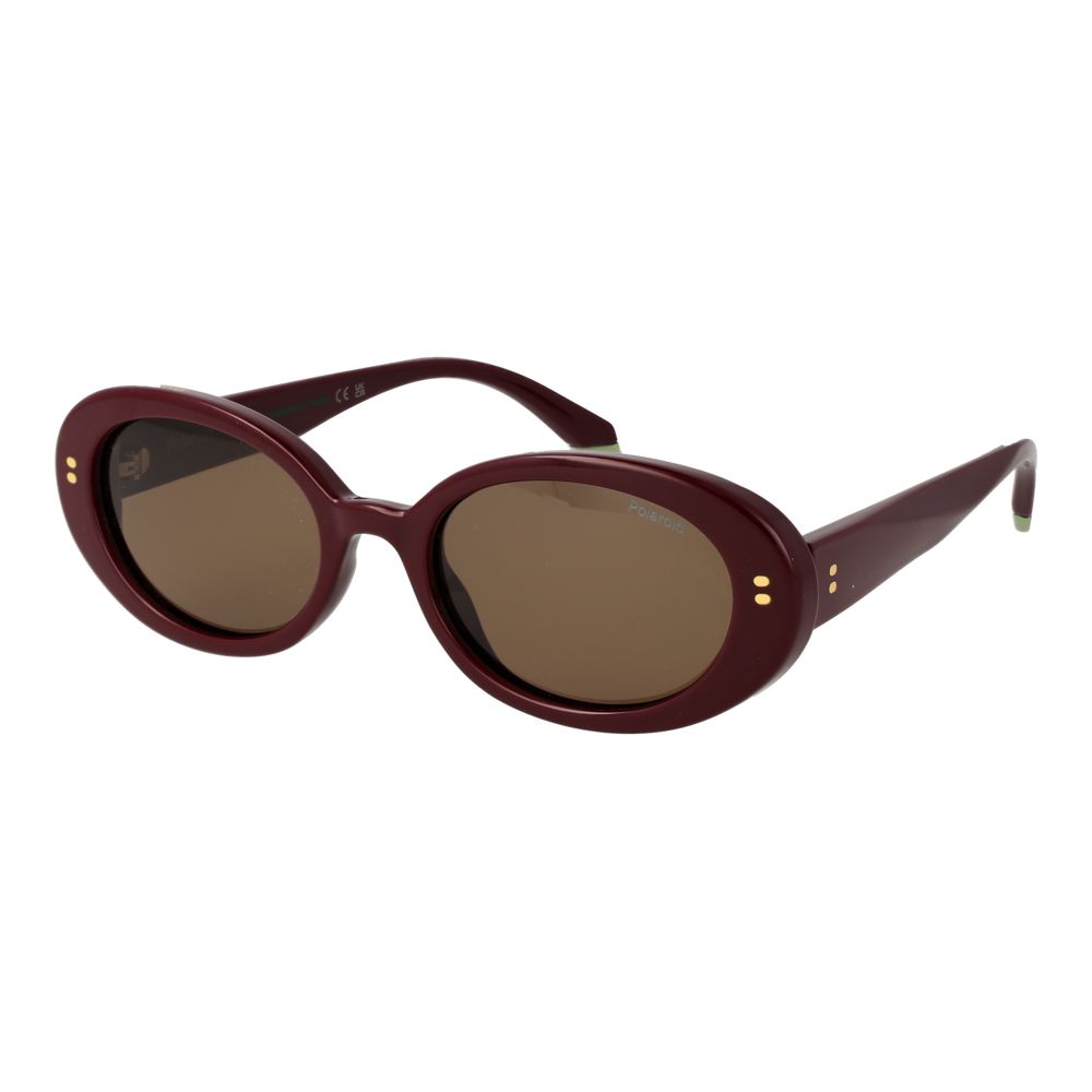 Polaroid Burgundy Polycarbonate Sunglasses | Regal Royce