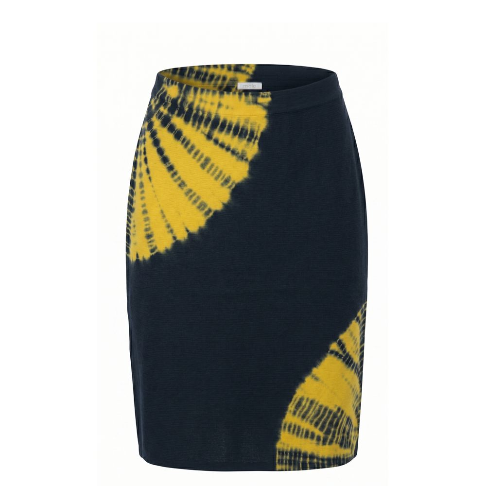 Malo Yellow Cotton Women Skirt | Regal Royce