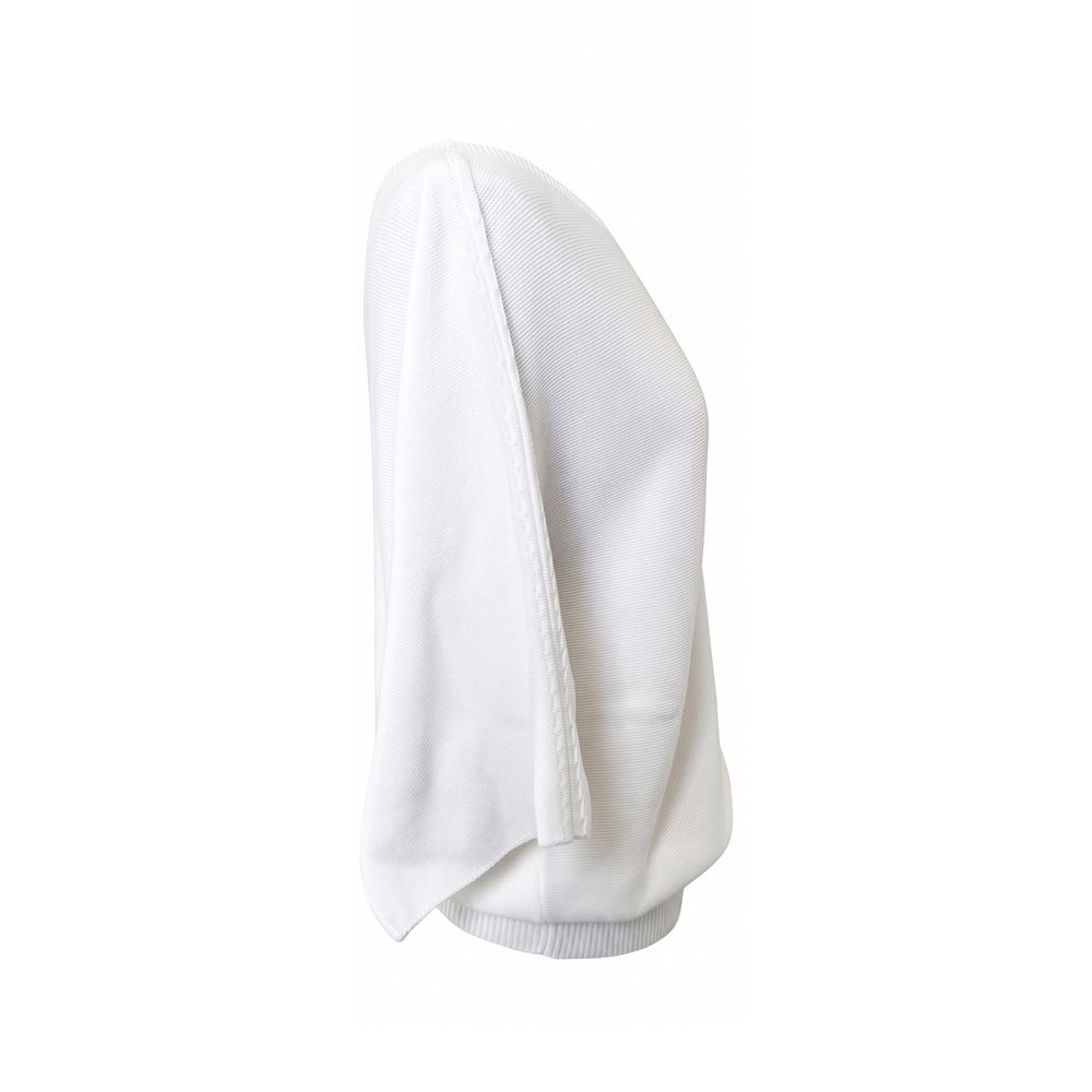Malo White Cotton Women Sweater | Regal Royce