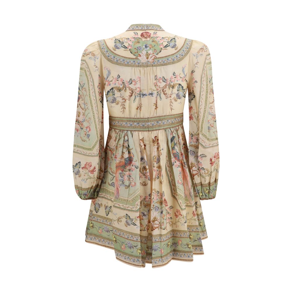 Zimmermann Multicolor Linen Casual Dress | Regal Royce