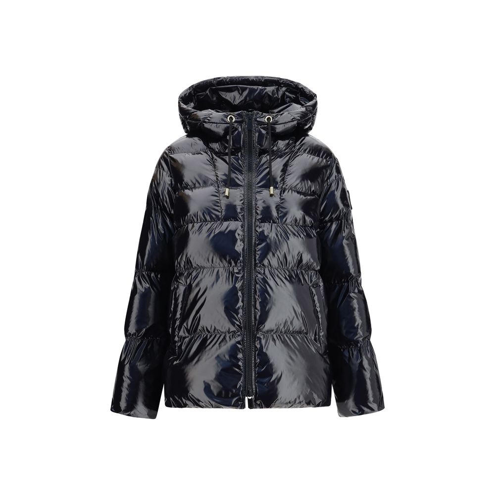 PINKO Black Polyamide Full-Length Jacket | Regal Royce