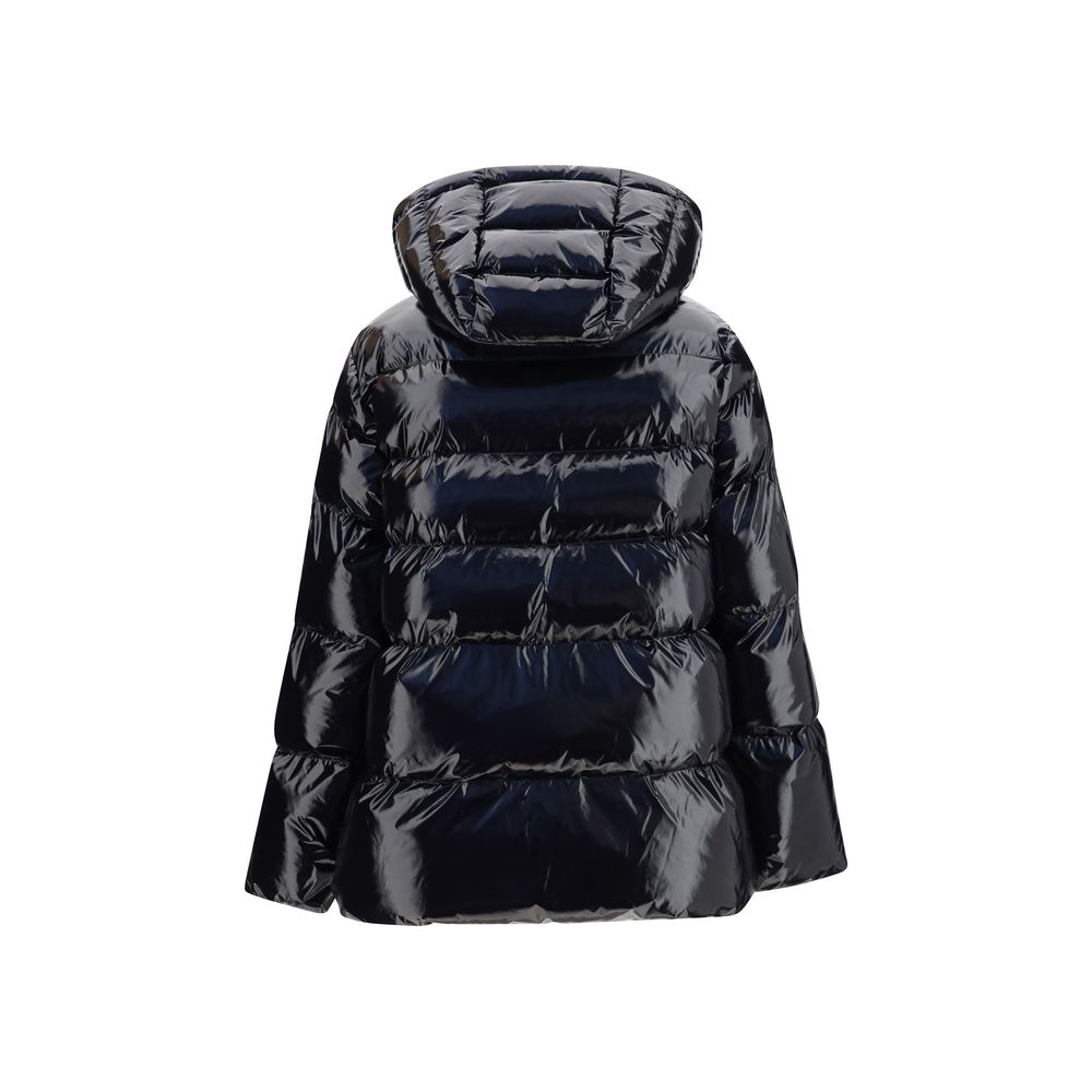 PINKO Black Polyamide Full-Length Jacket | Regal Royce