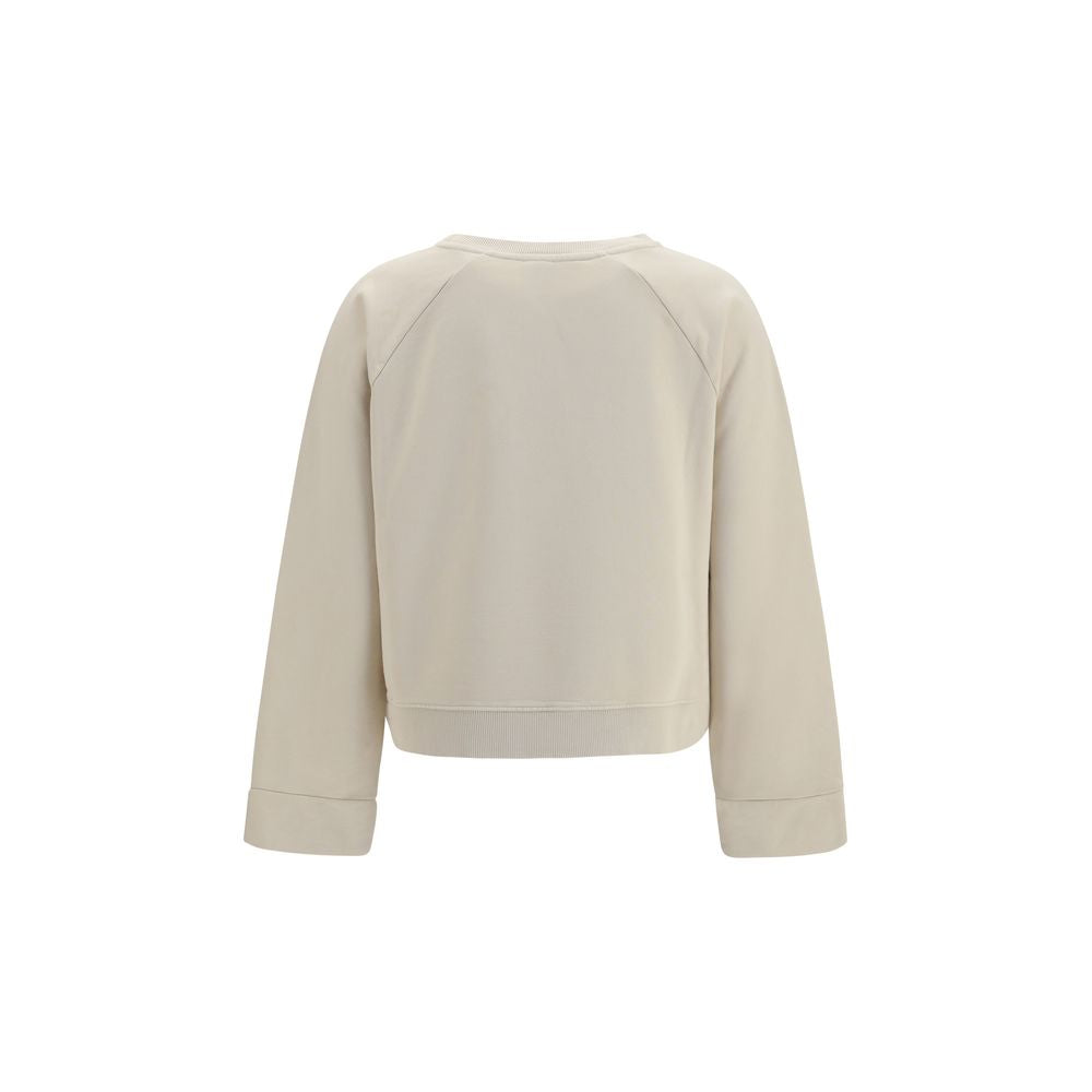 PINKO Beige Cotton Sweatshirt | Regal Royce