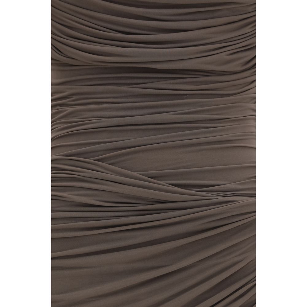Magda Butrym Brown Copper Cocktail Dress | Regal Royce