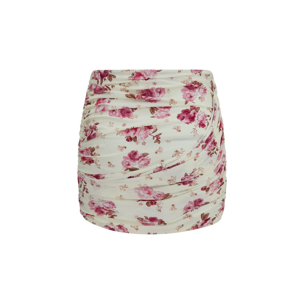 Magda Butrym Beige Polyamide Mini Skirt | Regal Royce