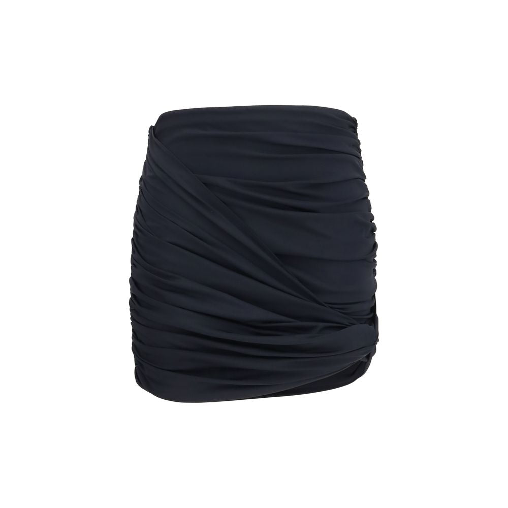 Magda Butrym Black Polyamide Mini Skirt | Regal Royce