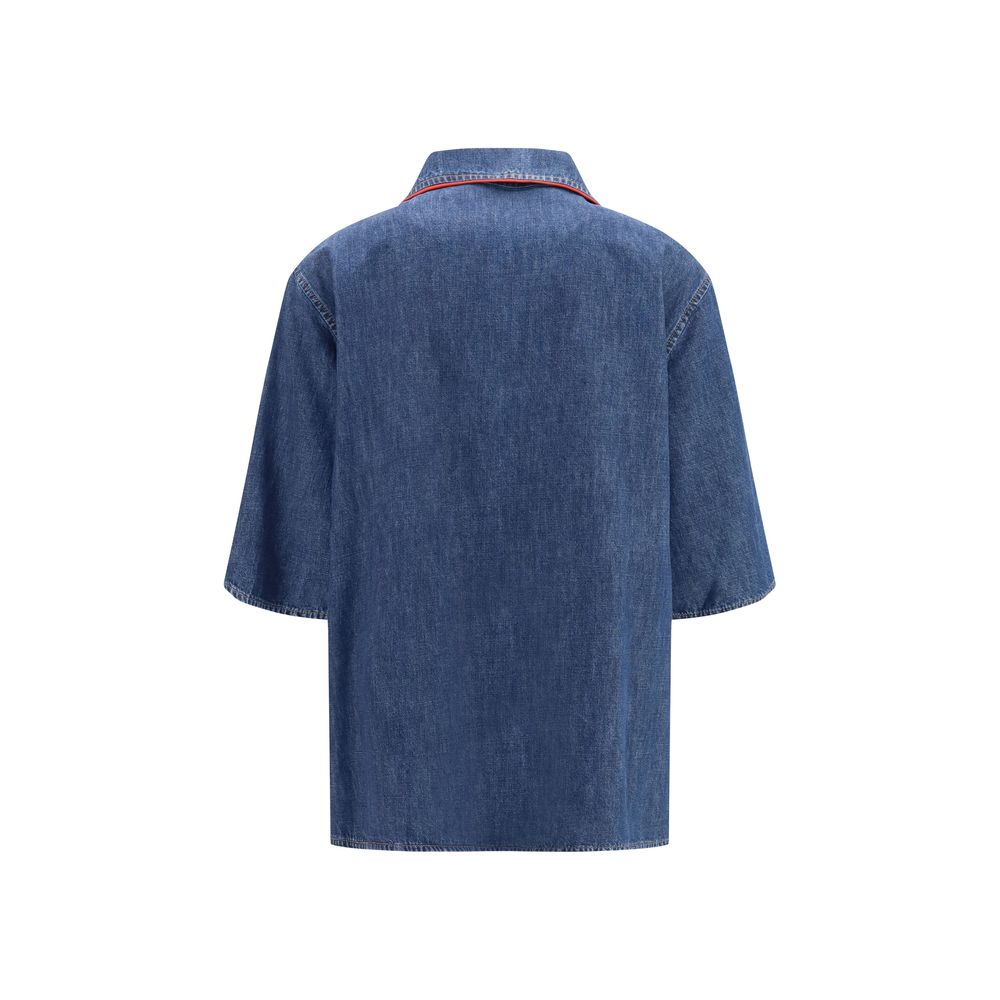 Valentino Garavani Blue Denim Shirt | Regal Royce