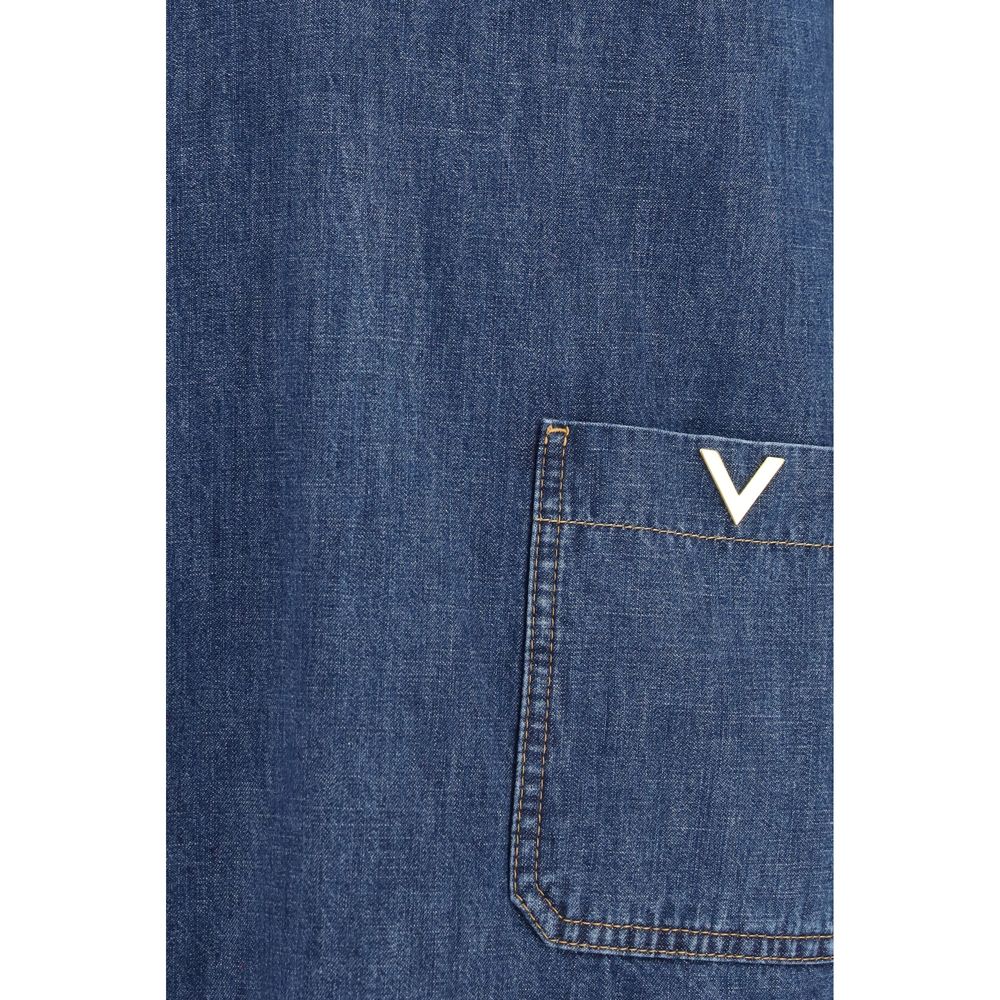 Valentino Garavani Blue Denim Shirt | Regal Royce