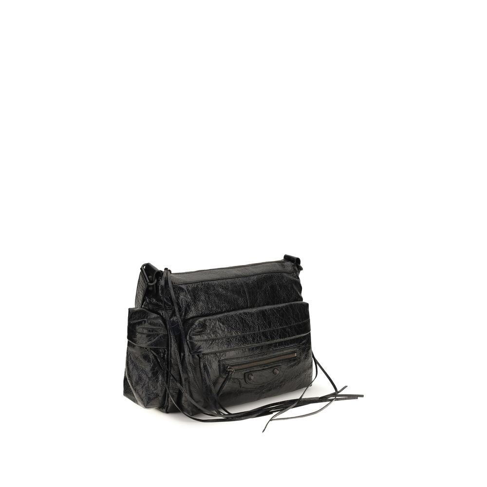 Balenciaga Black Lamb Ovis Aries Aries Shoulder Bag | Regal Royce