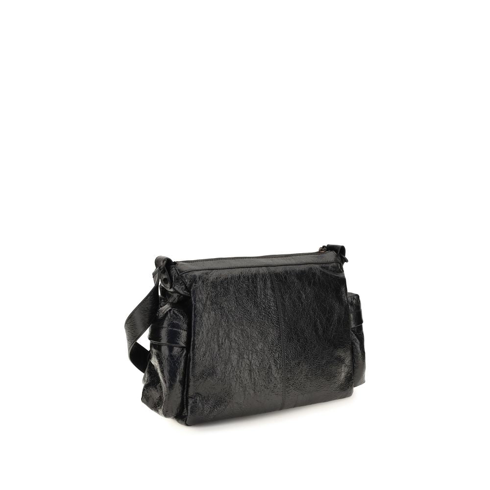 Balenciaga Black Lamb Ovis Aries Aries Shoulder Bag | Regal Royce